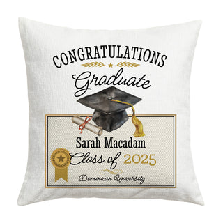 Congratulations Graduate 17" Throw Pillow with Insert