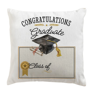 Congratulations Graduate 14" Throw Pillow with Insert