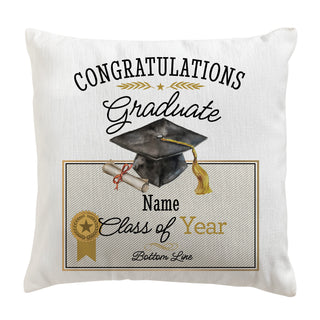 Congratulations Graduate 14" Throw Pillow with Insert