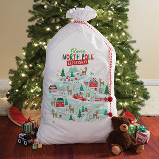 North Pole Expressway Santa Sack - 30x48