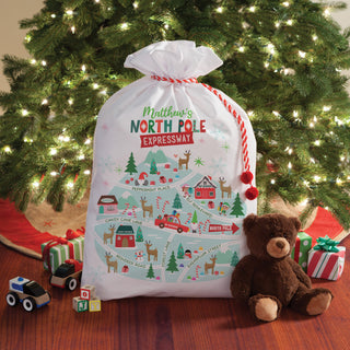 North Pole Expressway Santa Sack - 24x36