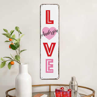 Vintage LOVE Metal Sign - 5x20