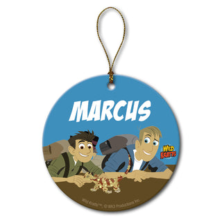 Wild Kratts Lizard Friend Circle Ornament