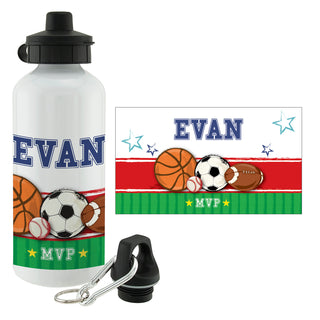 Sports MVP Personalized Water Bottle