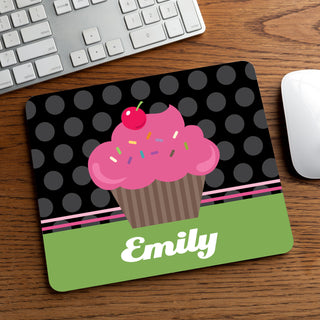 Cute Cupcake Personalized Mouse Pad