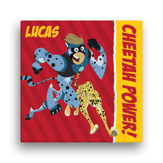 Wild Kratts Cheetah Power 16 x16 Canvas Wall Art