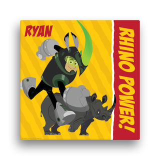 Wild Kratts Rhino Power 12 x 12 Canvas Wall Art